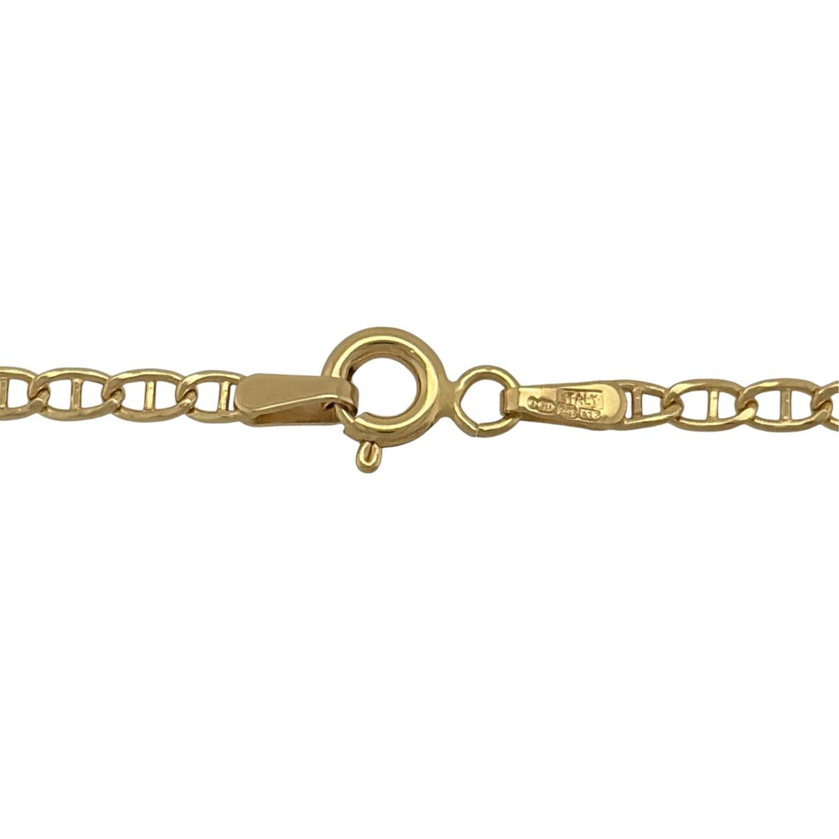 New 9ct Yellow Gold 18" Anchor Chain with the approximate weight 1.75 grams and link width 2.1mm