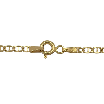 New 9ct Yellow Gold 18" Anchor Chain with the approximate weight 1.75 grams and link width 2.1mm