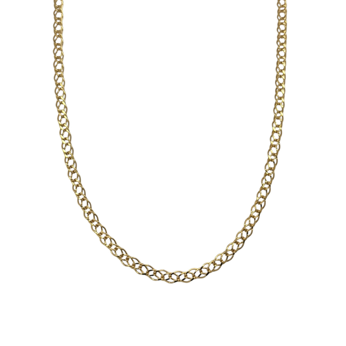 9ct Gold Double Curb Chain