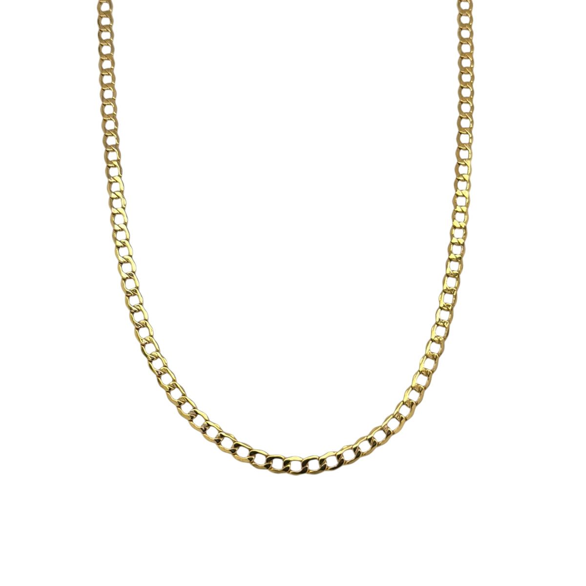 9ct Gold 18" Curb Chain