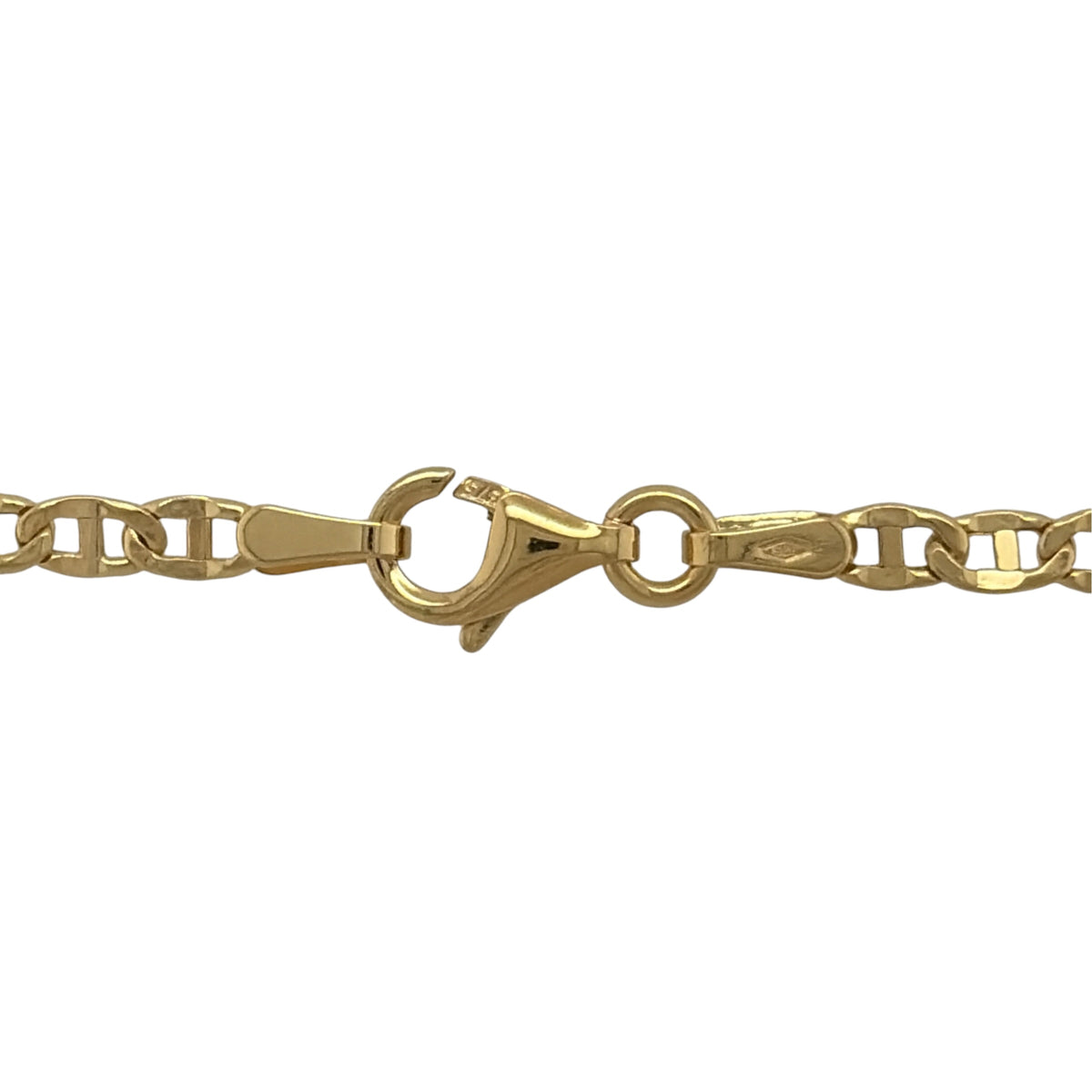 New 9ct Yellow Gold 18" Anchor Chain with the approximate weight 2 grams and link width 2.4mm
