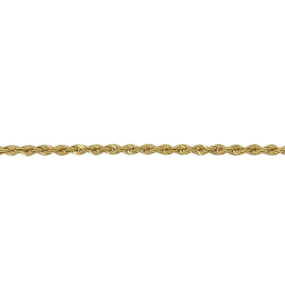 9ct Gold 18" Rope Chain