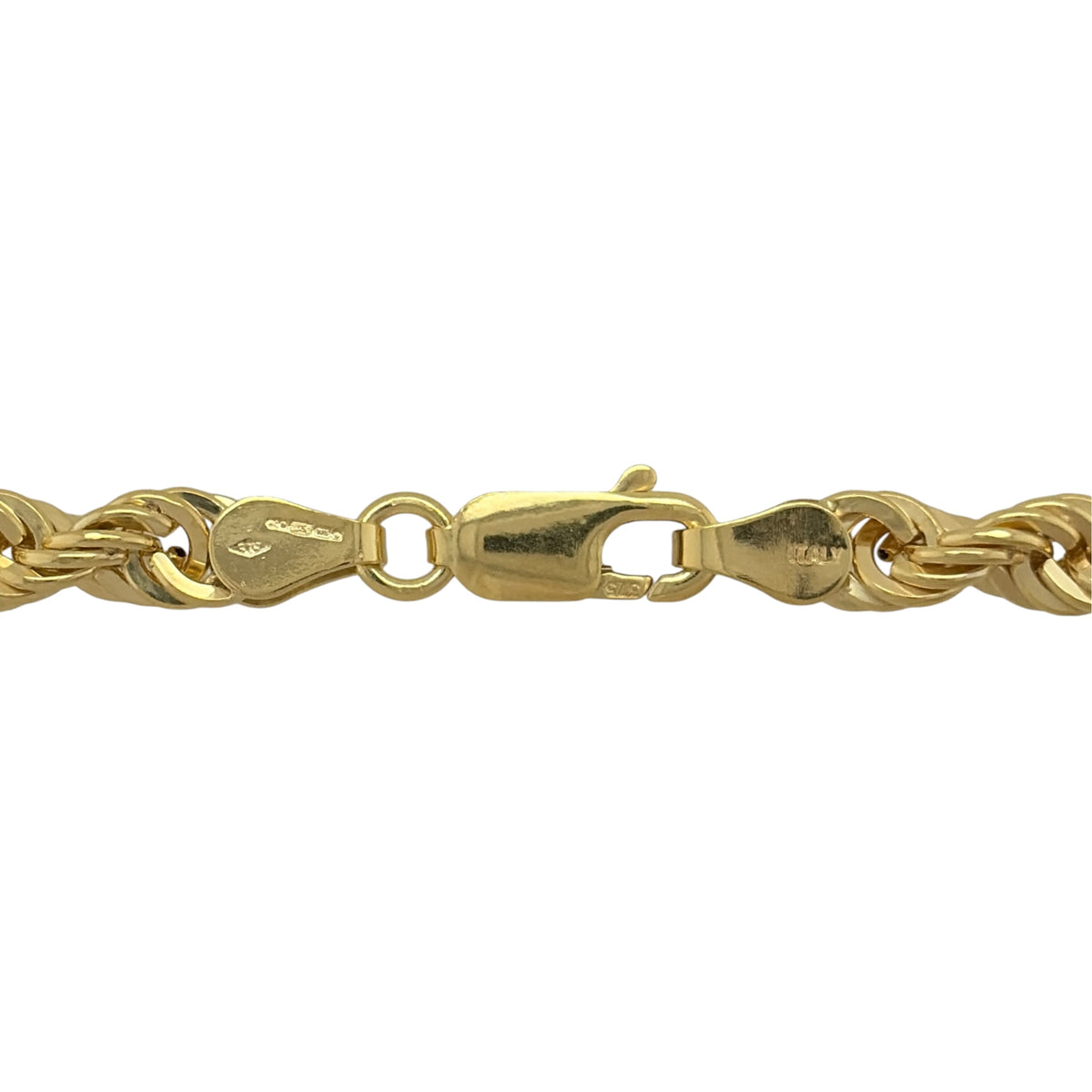 New 9ct Yellow Gold 18" Rope Chain with the approximate weight 8.10 grams and link width 5mm