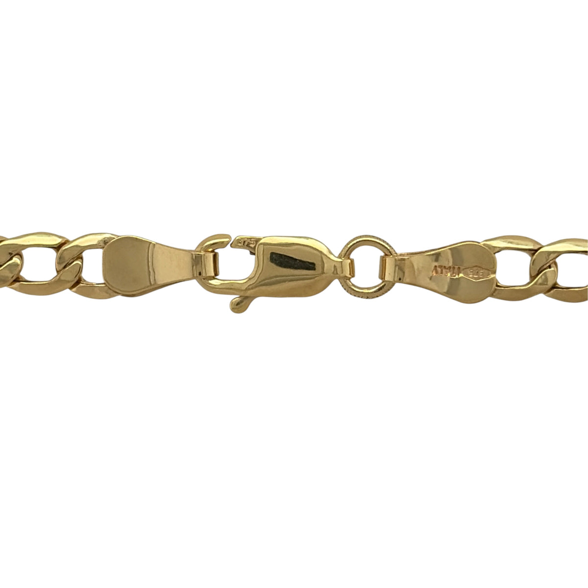 New 9ct Yellow Gold Figaro Chain with the approximate weight 3.60 grams and link width 3.8mm