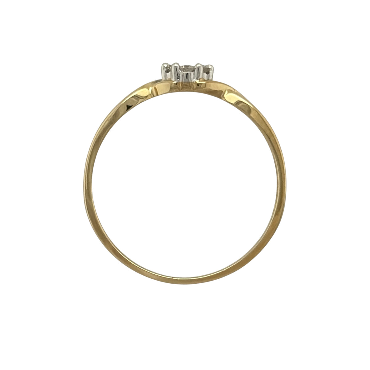 9ct Gold & Diamond Cluster Ring