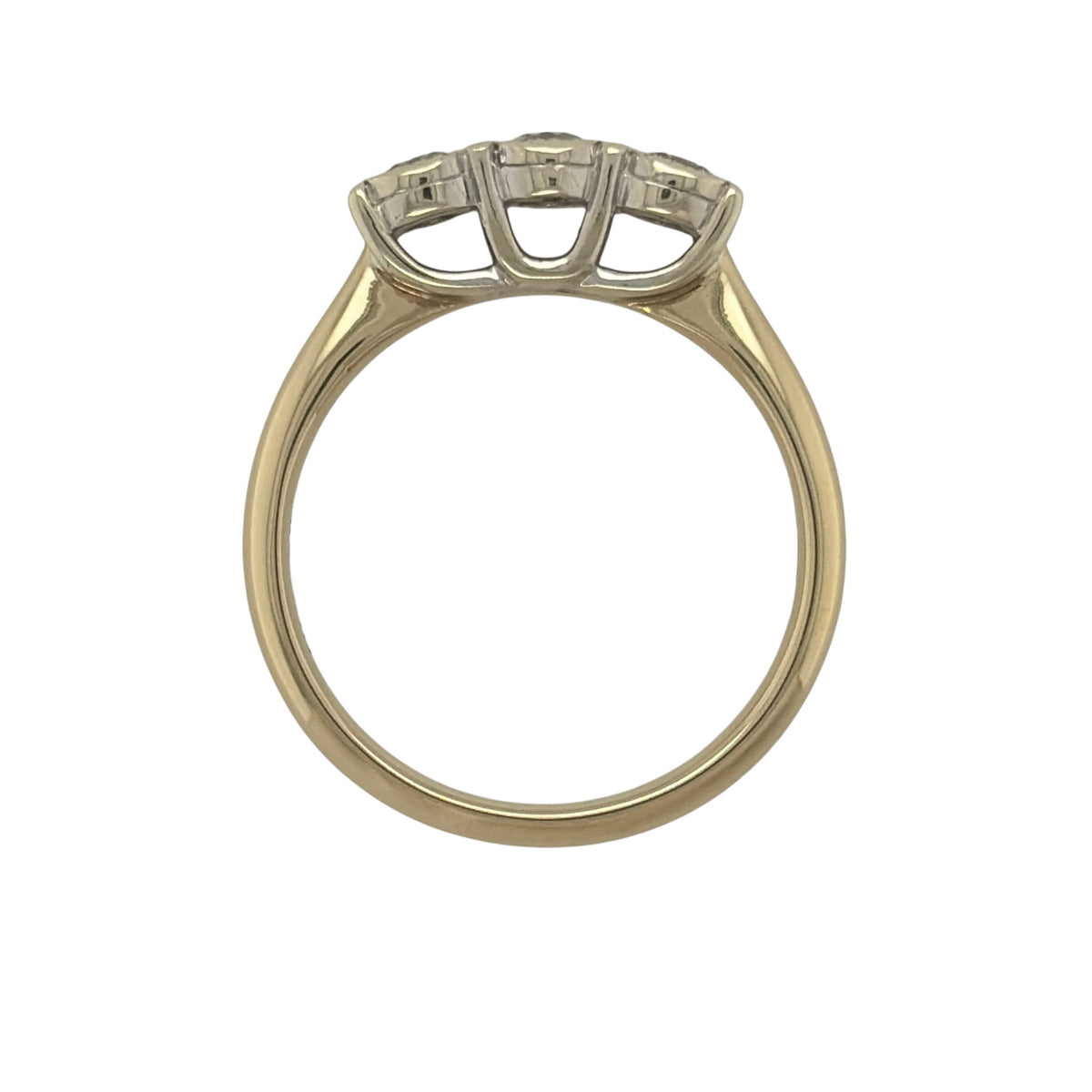 9ct Gold & Diamond Trilogy Ring