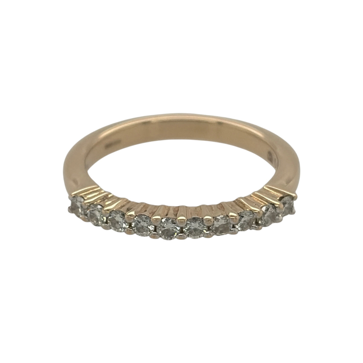 18ct Gold & Diamond Band Ring