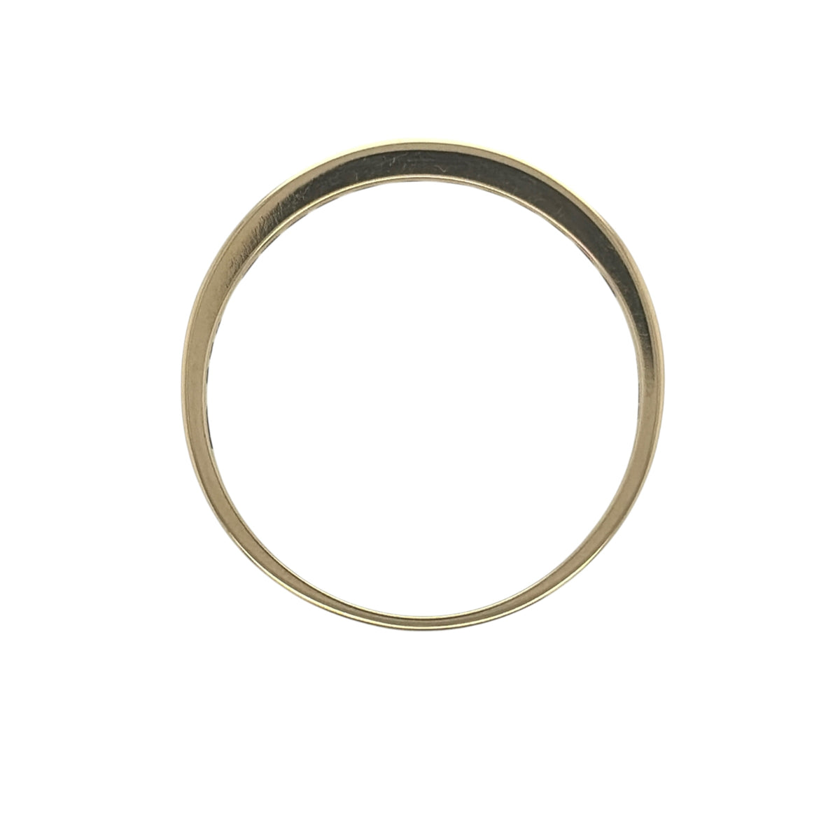 9ct Gold & Diamond Band Ring