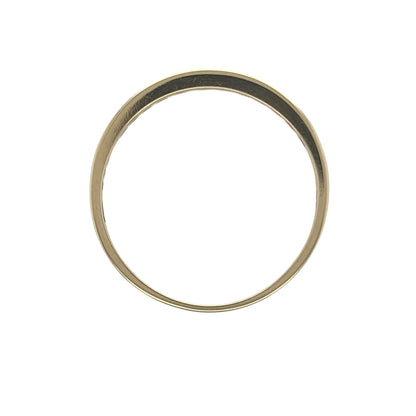 9ct Gold & Diamond Band Ring