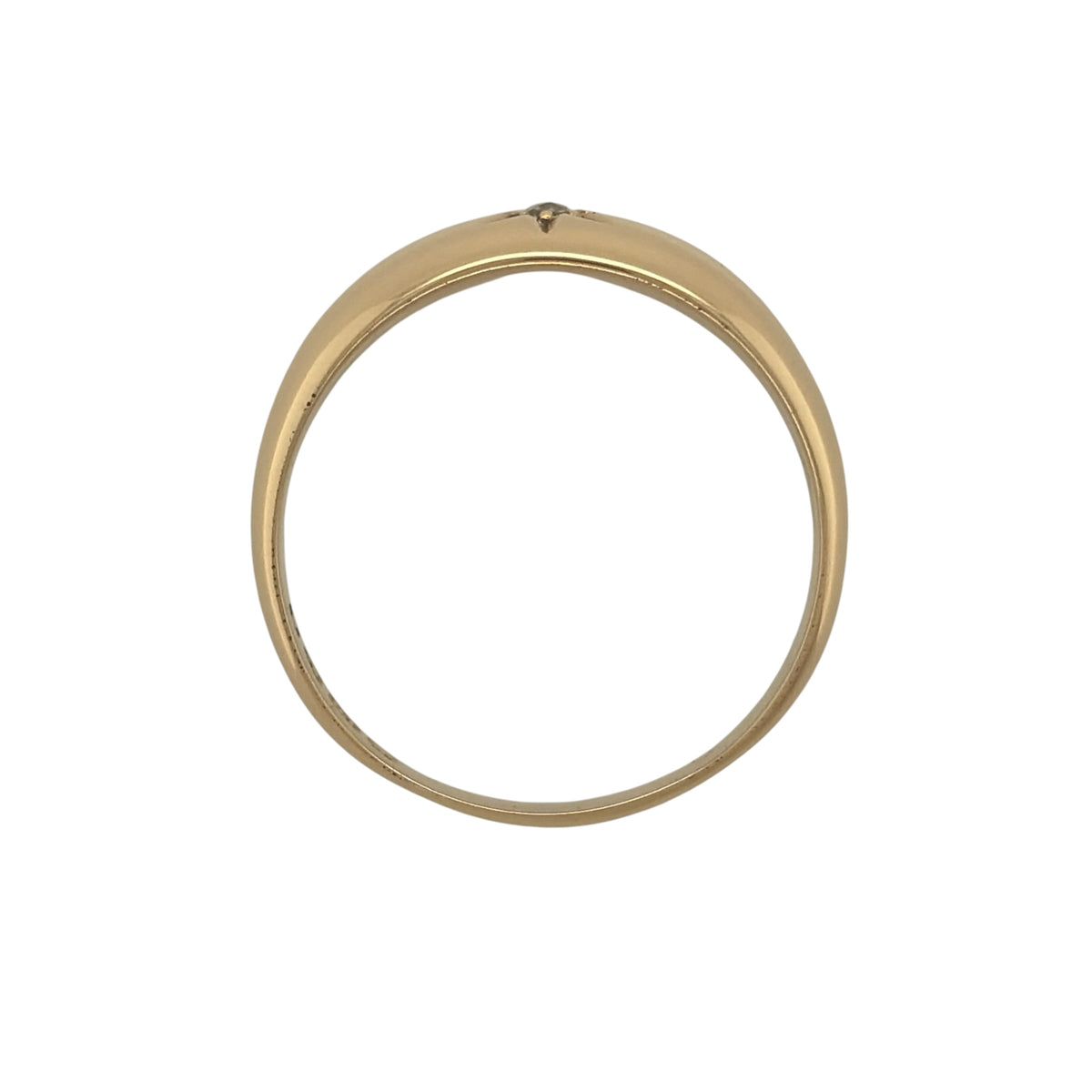18ct Gold & Diamond Starburst Set Band Ring