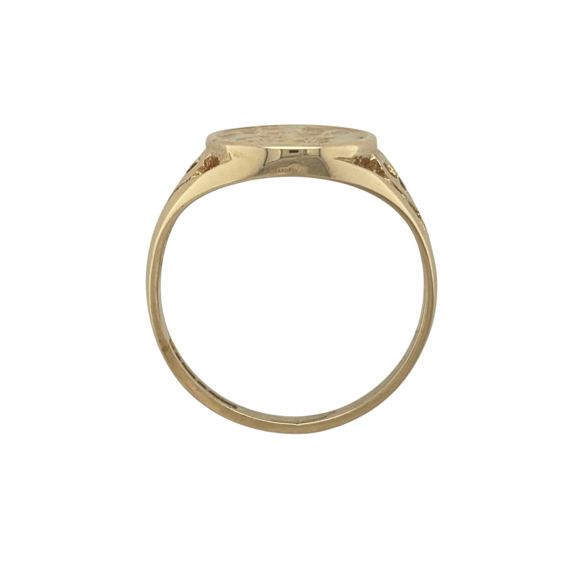 9ct Gold St Christopher Ring