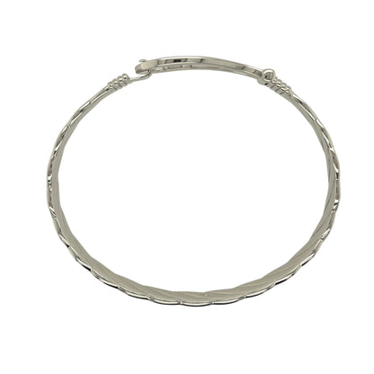New 925 Silver Horseshoe Bangle