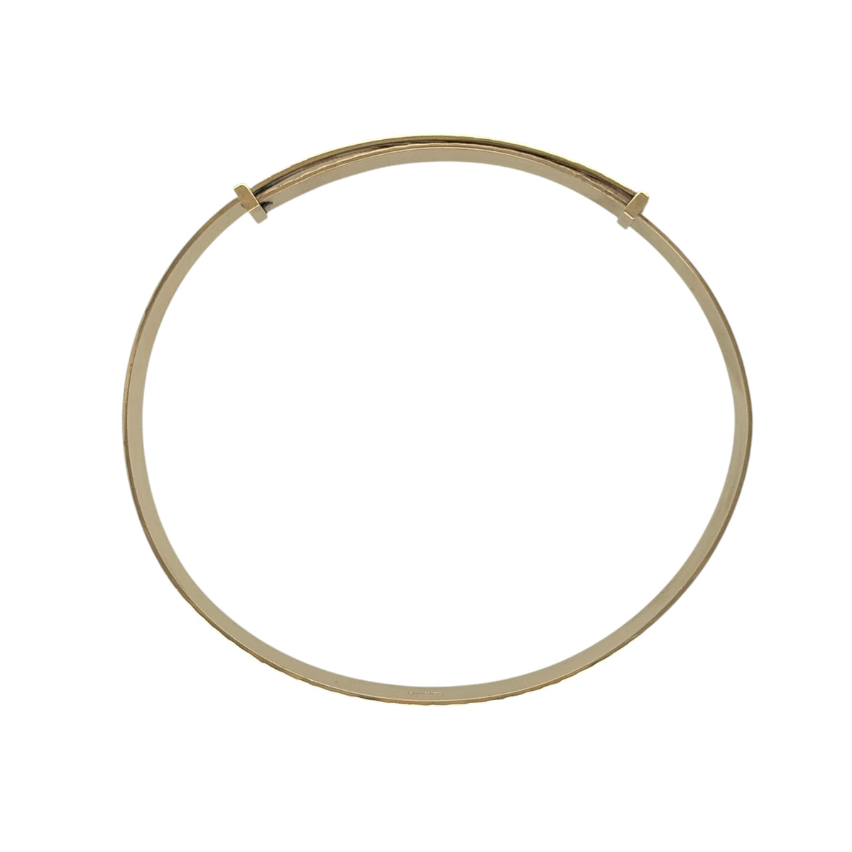 9ct Gold Patterned Expanding Bangle