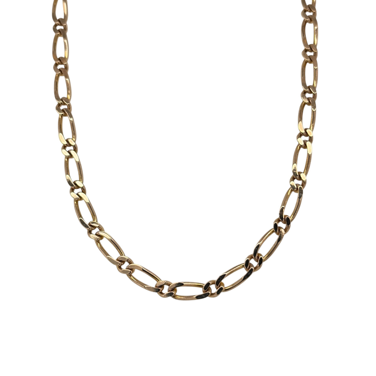 9ct Gold 24" Figaro Chain