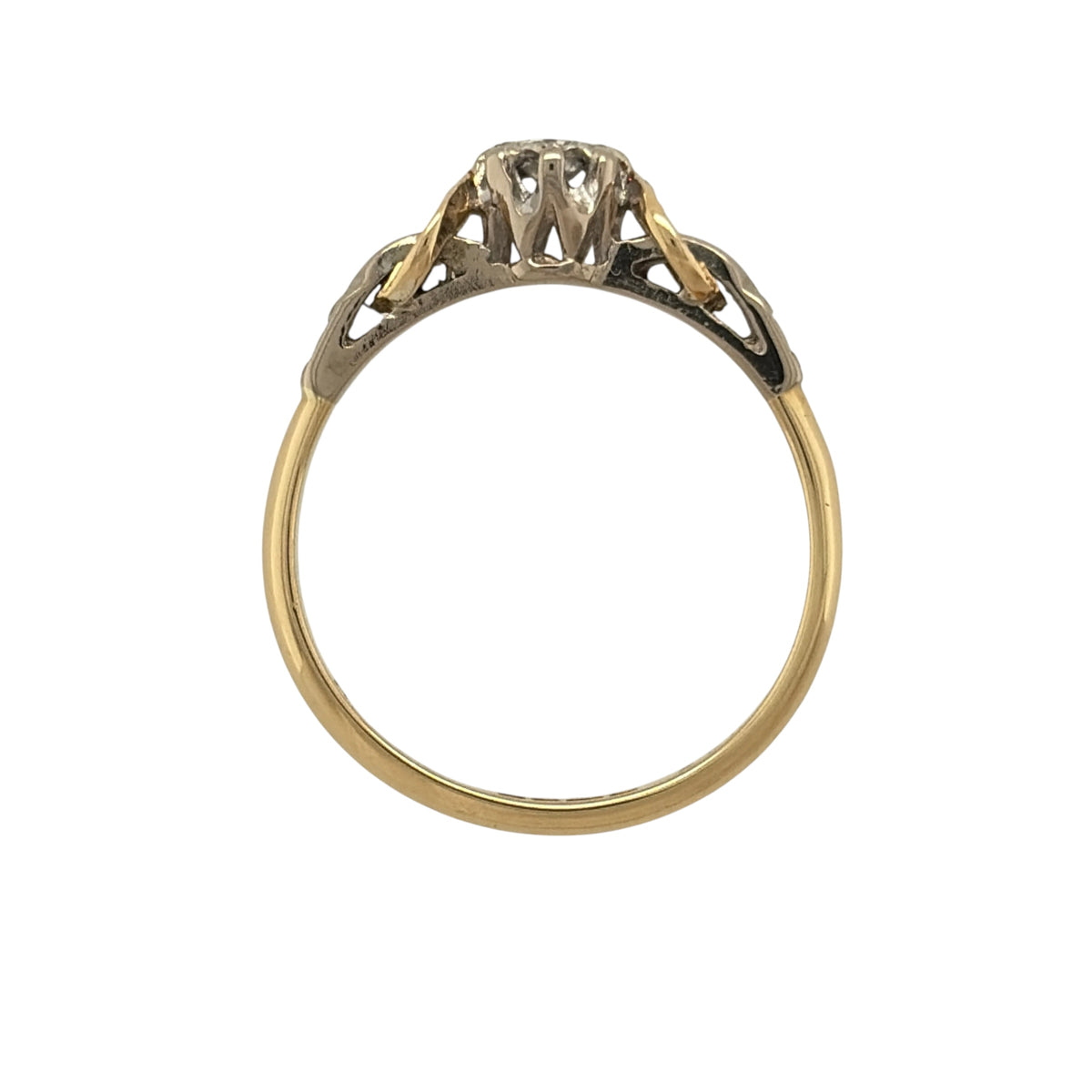 18ct Gold & Diamond Solitaire Ring