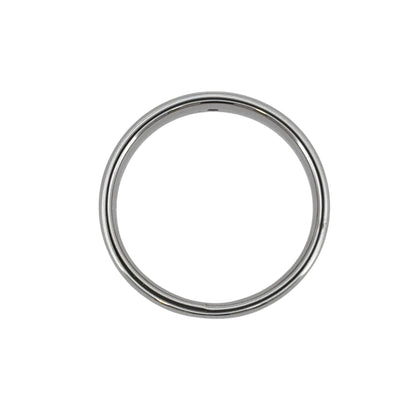 9ct White Gold & Diamond Band Ring
