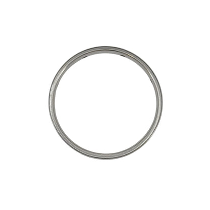 Platinum & Diamond Band Ring