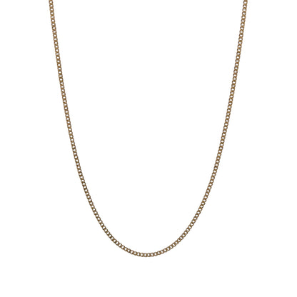 18ct Gold 19" Curb Chain
