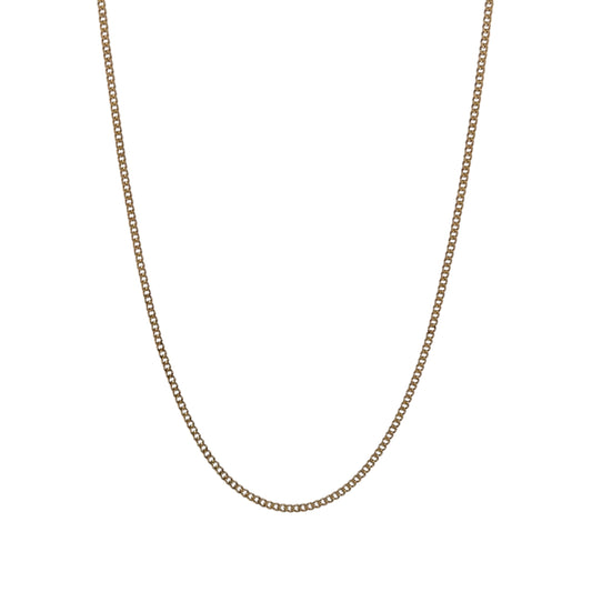 18ct Gold 19" Curb Chain