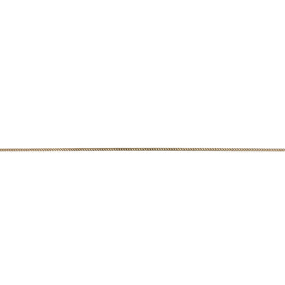 18ct Gold 19" Curb Chain