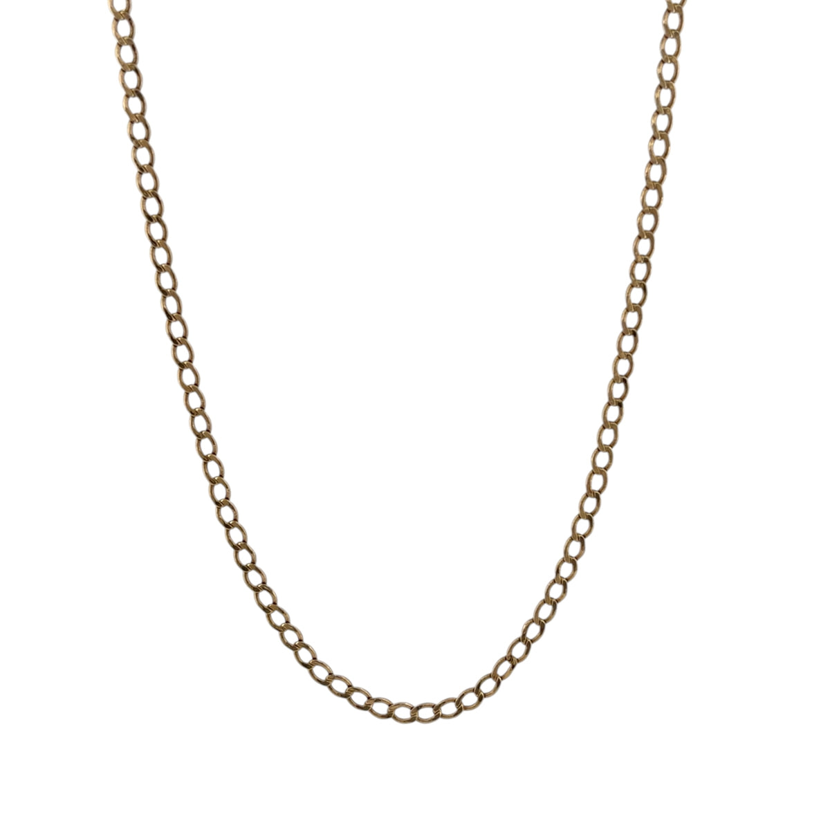 9ct Gold 20" Curb Chain