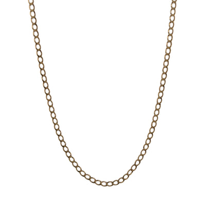 9ct Gold 20" Curb Chain