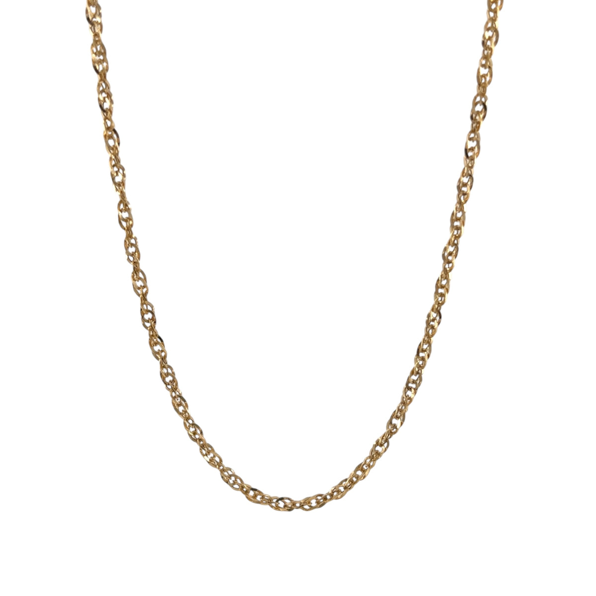9ct Gold 24" Singapore Chain