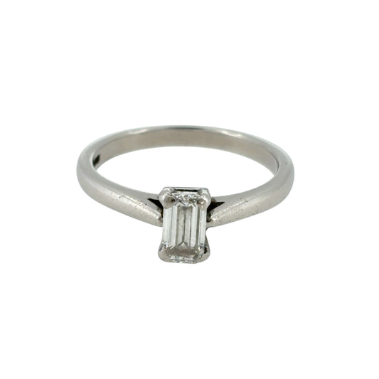 Platinum & Diamond Solitaire Ring