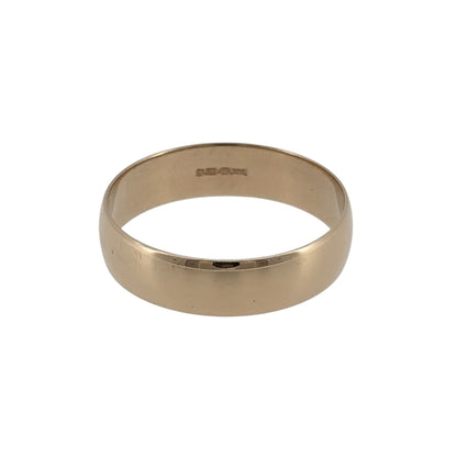 This pre-owned 9ct yellow gold wedding band ring is a timeless design, featuring a classic 5mm wide profile.
Design: Featuring a traditional wedding band design, this ring has a clean and understated finish in warm 9ct yellow gold.
Material: Made from 9-carat yellow gold.
Ring Detail: The band measures approximately 5mm wide.
Size & Weight: Ring size R. Total weight 2.60 grams.
A classic pre-owned 9ct yellow gold wedding band ring, combining a timeless design with a 5mm wide profile.