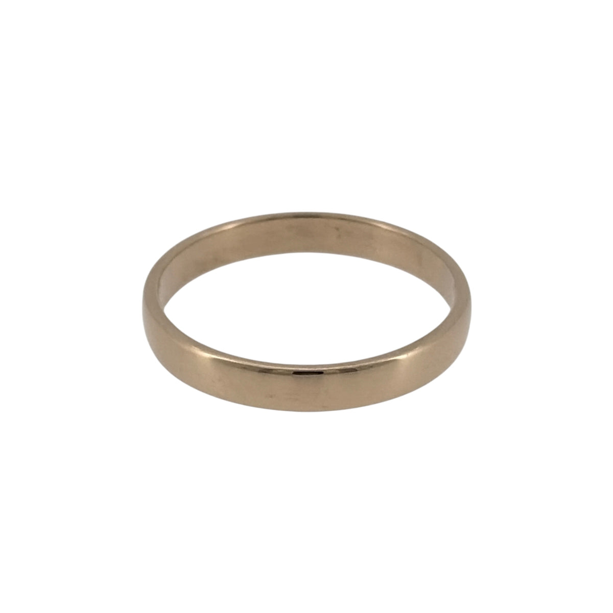 9ct Gold 3mm Wedding Band Ring