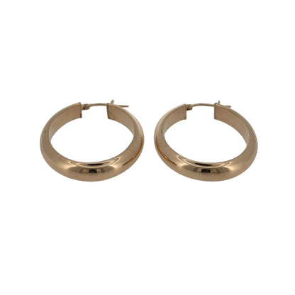 Complete your jewellery collection with these pre-owned 9ct yellow gold plain oval creole earrings, featuring a simple polished design and a larger profile for a timeless everyday look.

Design: The earrings feature a classic oval creole shape with a plain finish, creating a clean and versatile design that pairs easily with a wide range of jewellery.
Material: Made from 9-carat yellow gold, the warm polished finish gives these earrings a traditional and timeless appearance.