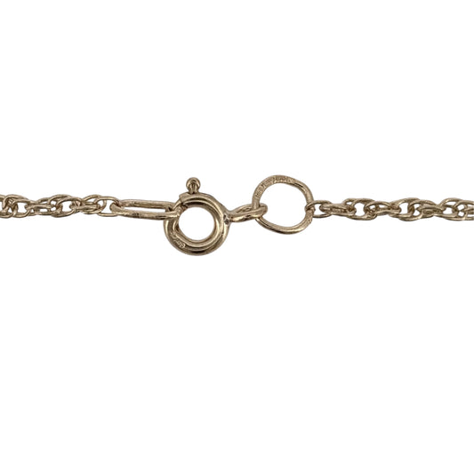 Add a timeless gold chain to your jewellery collection with this pre-owned 9ct yellow gold Prince of Wales chain, featuring a classic interwoven link design that is ideal for everyday wear.
Design: The chain features the traditional Prince of Wales link, formed from closely interwoven links that create a detailed and distinctive appearance.
Material: Made from 9-carat yellow gold, the warm gold tone gives this chain a classic finish that pairs easily with a variety of jewellery.