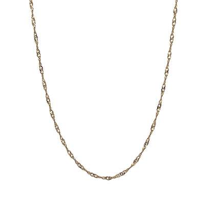 9ct Gold 18" Singapore Chain