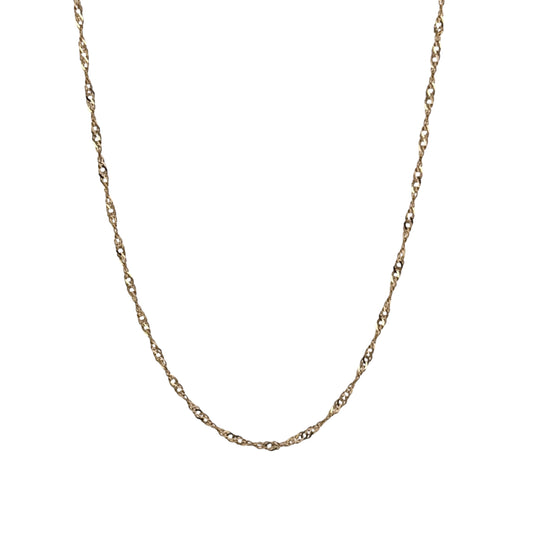 9ct Gold 18" Singapore Chain