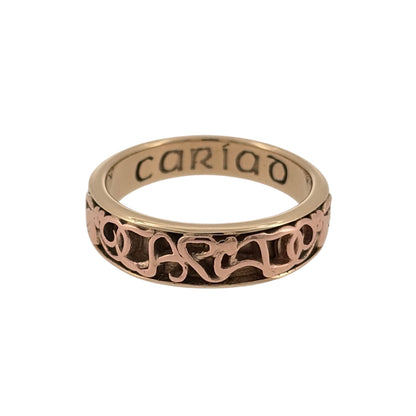 9ct Gold Clogau Cariad Band Ring