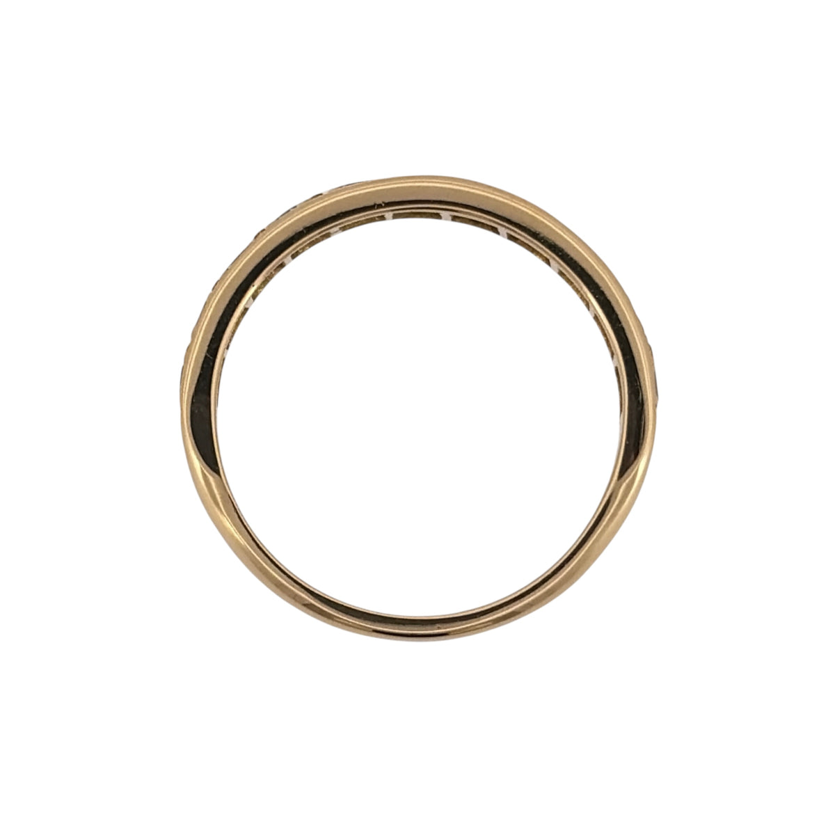 18ct Gold & Diamond Band Ring