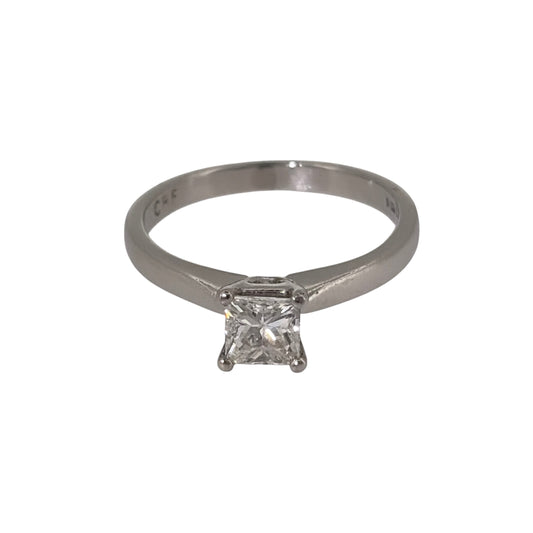 Platinum & Diamond Solitaire Ring