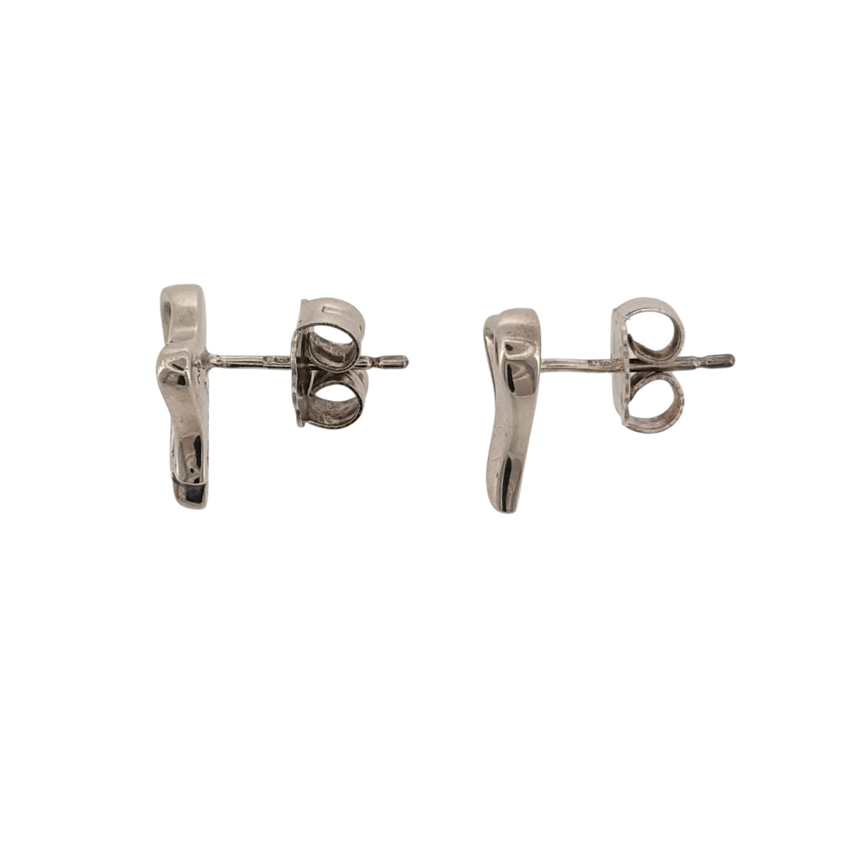925 Silver Clogau Heartstring Stud Earrings