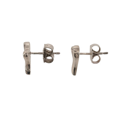 925 Silver Clogau Heartstring Stud Earrings