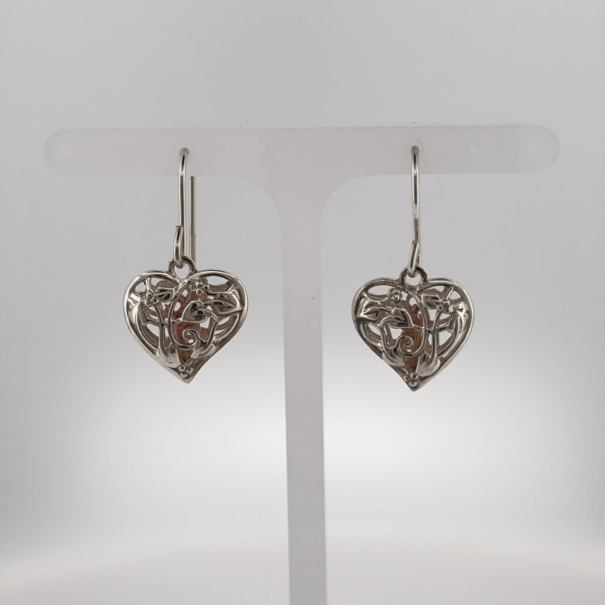 925 Silver Clogau Tree of Life Heart Fairy Drop Earrings