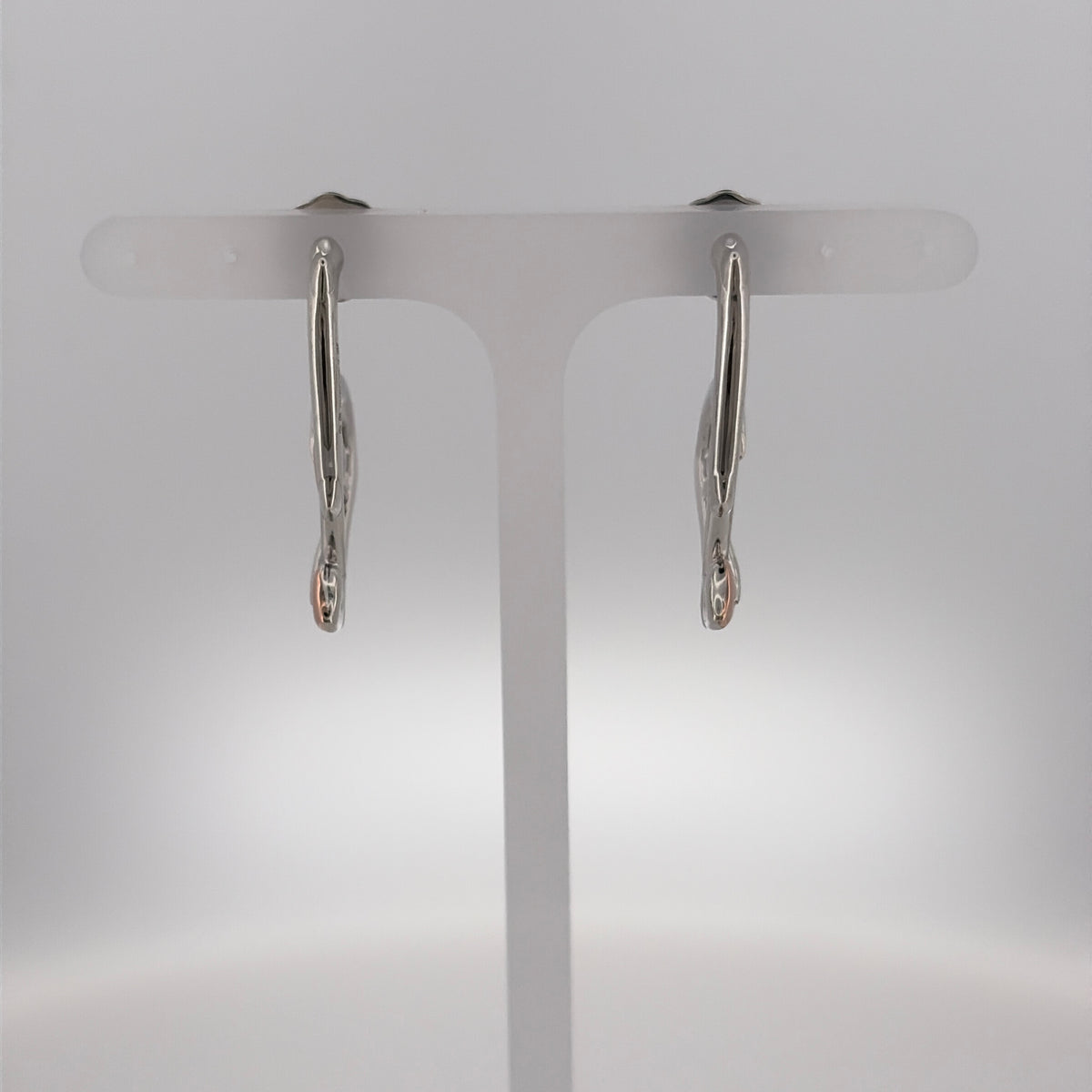 925 Silver Clogau Tree of Life Heart Earrings