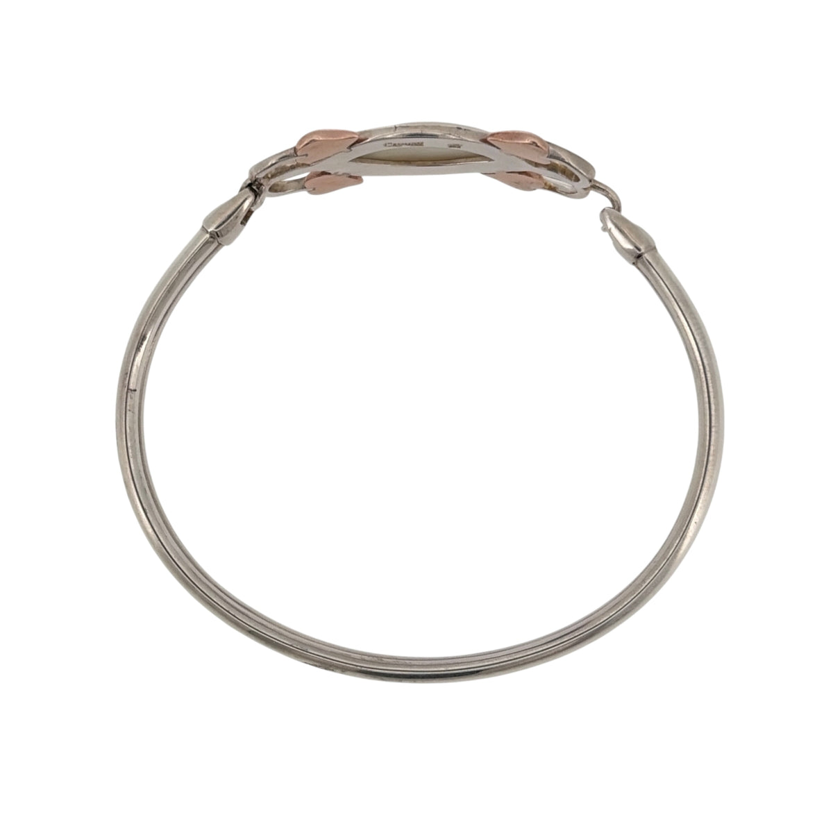 925 Silver & Mother of Pearl Clogau Tree of Life Bangle