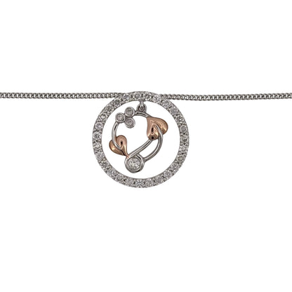 Add a classic Welsh-inspired piece to your jewellery collection with this pre-owned Clogau Tree of Life pendant necklace, combining 925 sterling silver, 9ct rose gold detailing and white topaz.

Design: The pendant features Clogau’s recognisable Tree of Life motif, with flowing detailing creating an elegant focal point suspended from a classic curb chain.
Material: Made from 925 sterling silver with 9-carat rose gold Clogau detailing, the contrasting metals create a distinctive two-tone finish.