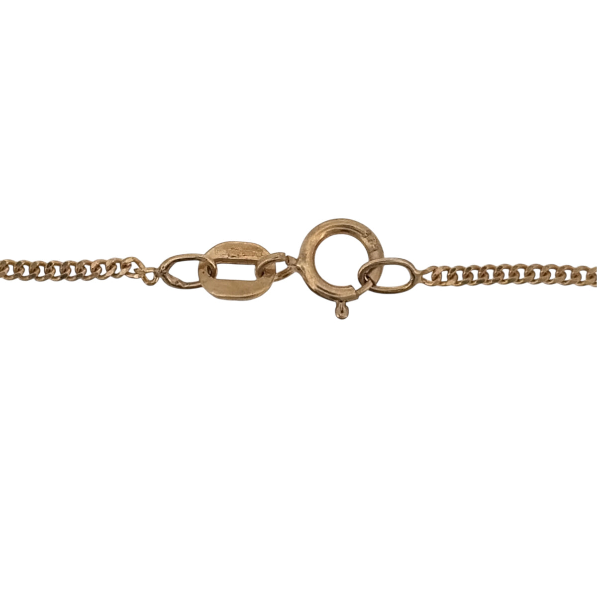9ct Gold & Diamond 18" Necklace