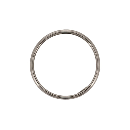 9ct White Gold Textured Band Ring