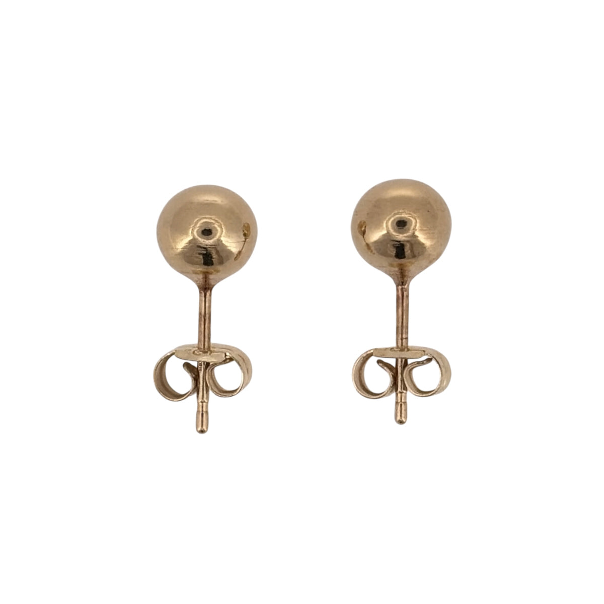 9ct Gold 6mm Ball Stud Earrings