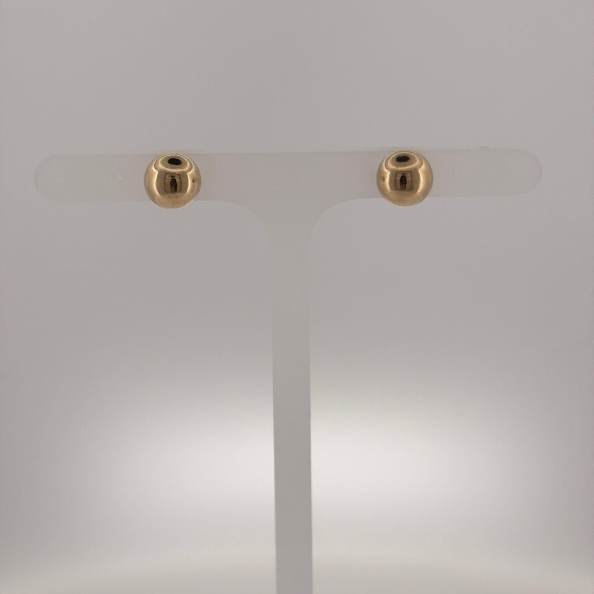9ct Gold 6mm Ball Stud Earrings