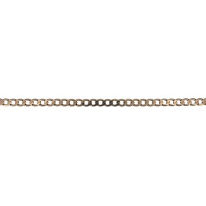 9ct Gold 7.5" Curb Bracelet