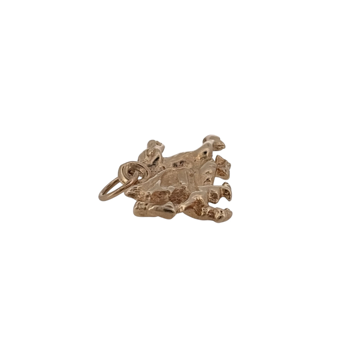 9ct Gold Welsh Dragon Pendant