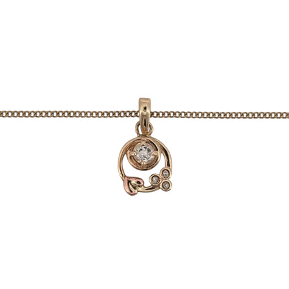 Add a classic Welsh-inspired piece to your jewellery collection with this pre-owned Clogau Tree of Life pendant necklace, combining 9ct yellow and rose gold with white topaz detailing.

Design: The pendant features Clogau’s recognisable Tree of Life motif, with flowing detailing creating an elegant and distinctive focal point.
Material: Made from 9-carat yellow and rose gold, the contrasting gold tones highlight the Tree of Life design and create a beautiful two-tone finish.